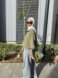 High-Lo Linen Shirt